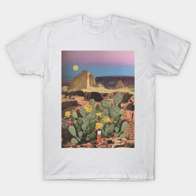 Cactus Flowers T-Shirt by leafandpetaldesign